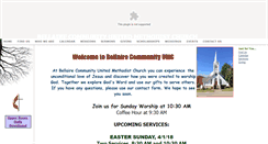 Desktop Screenshot of bellairecumc.org